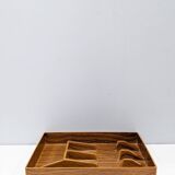 Cutlery tray from the 70s, Italian design Caleppio