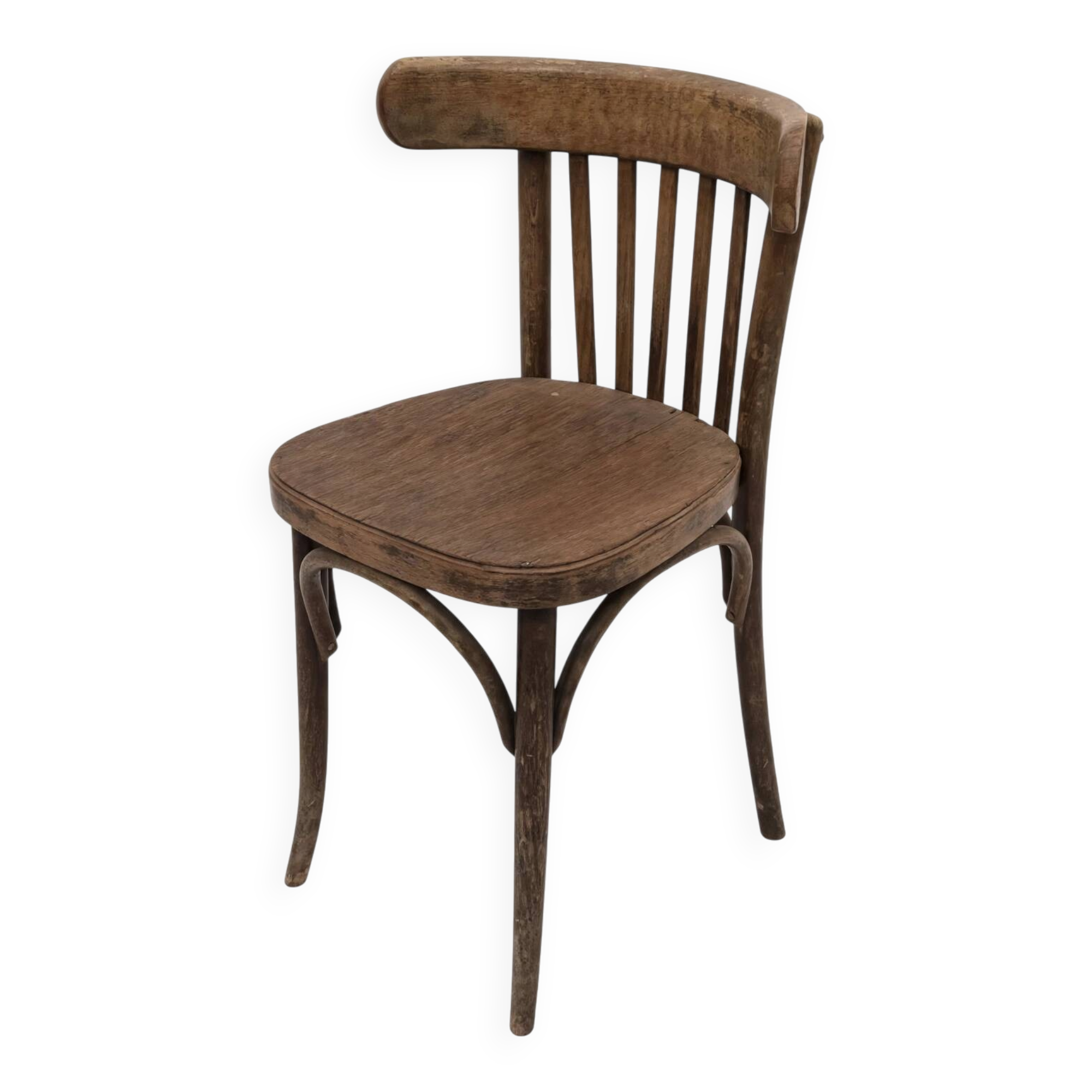 Chaise bistrot en hêtre courbée modèle n°18 style Thonet