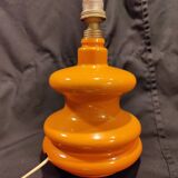 Lampe orange vintage année 70