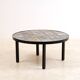 1960s glazed ceramic coffee table