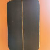 Solid brass triptych barber mirror