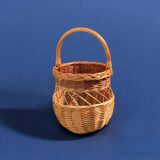 Vintage wicker basket