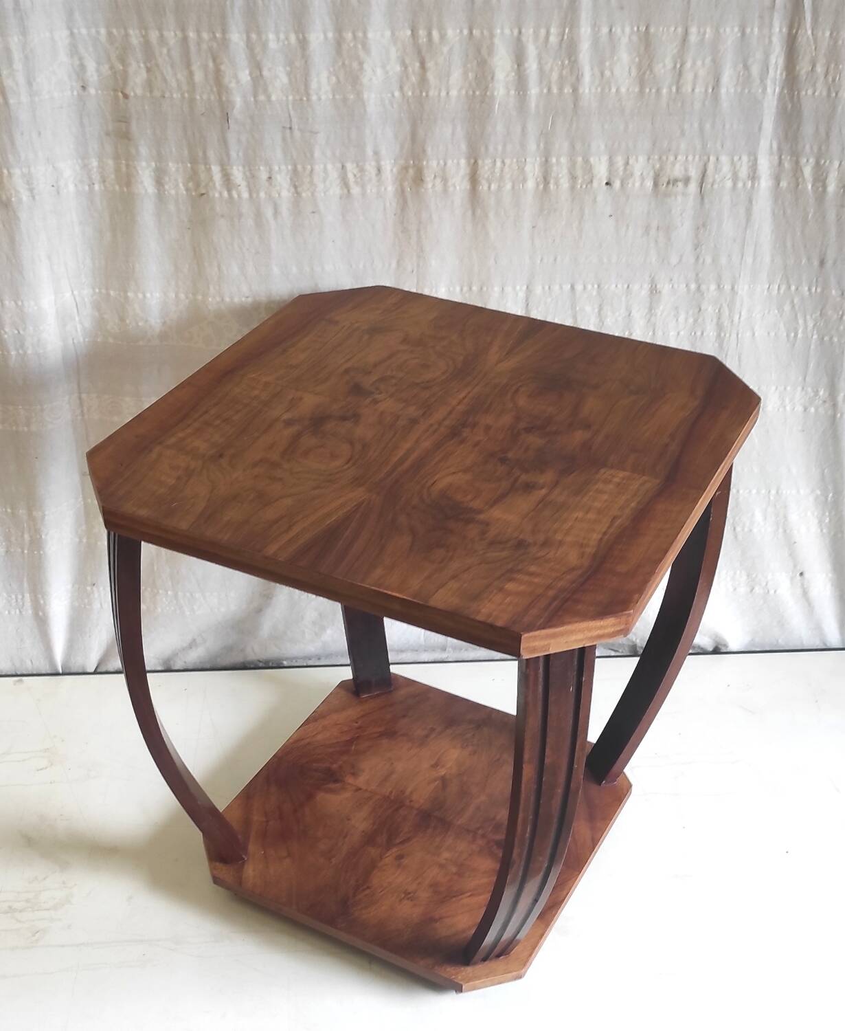 Arts Deco style coffee table in solid wood - mid. 20th century