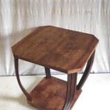 Arts Deco style coffee table in solid wood - mid. 20th century