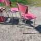 Chaises en formica