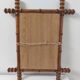 bamboo mirror, vintage, 45 by 56cm