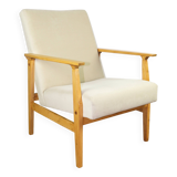 Classic armchair Vintage 70s beige - Jade series