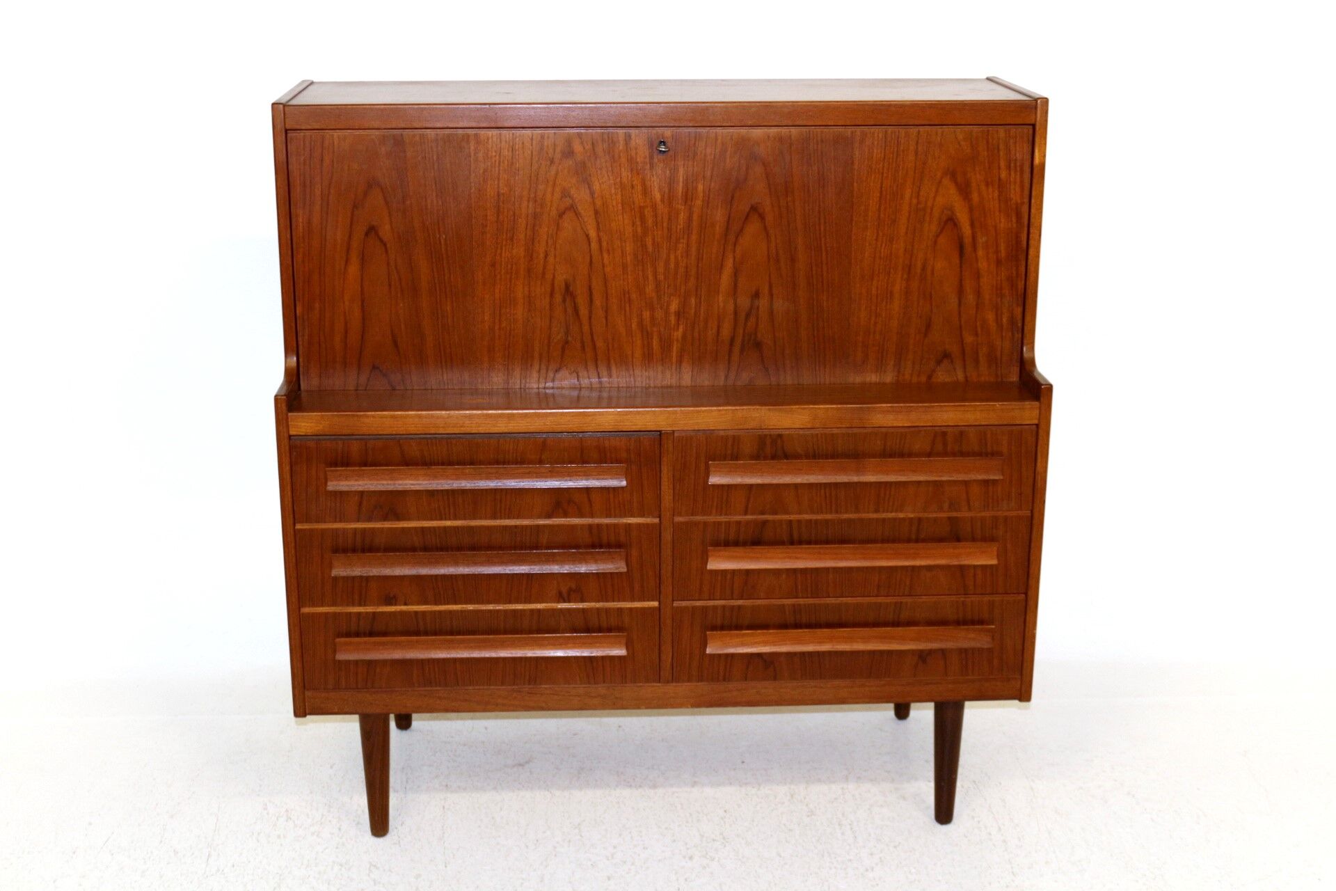 Teak secretary, Sigfrid Omann, Denmark, 1960