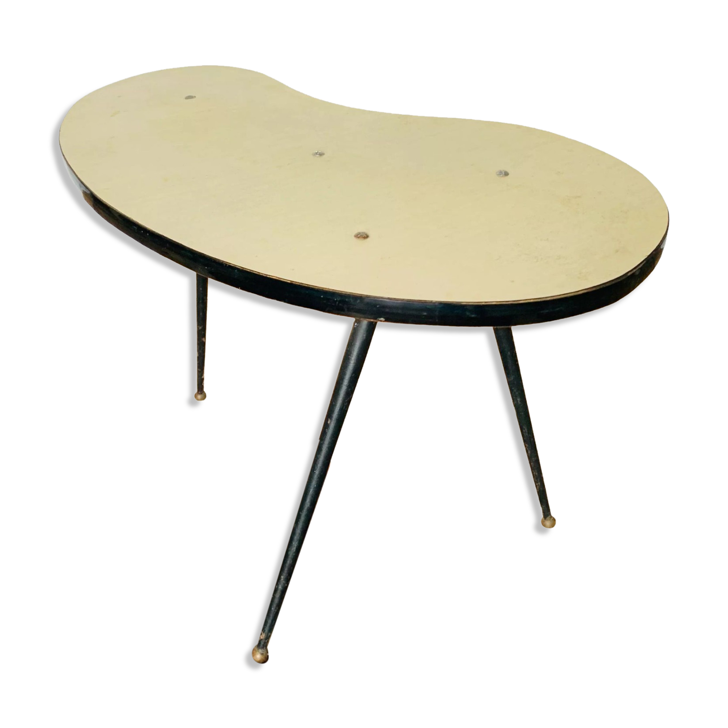 Vintage bean-shaped coffee table