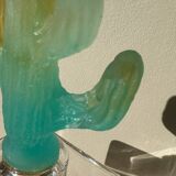 Daum cactus Hilton Mc Connico crystal whiskey decanter