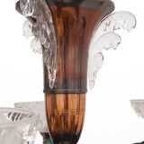 Lustre art déco ezan 6 feux