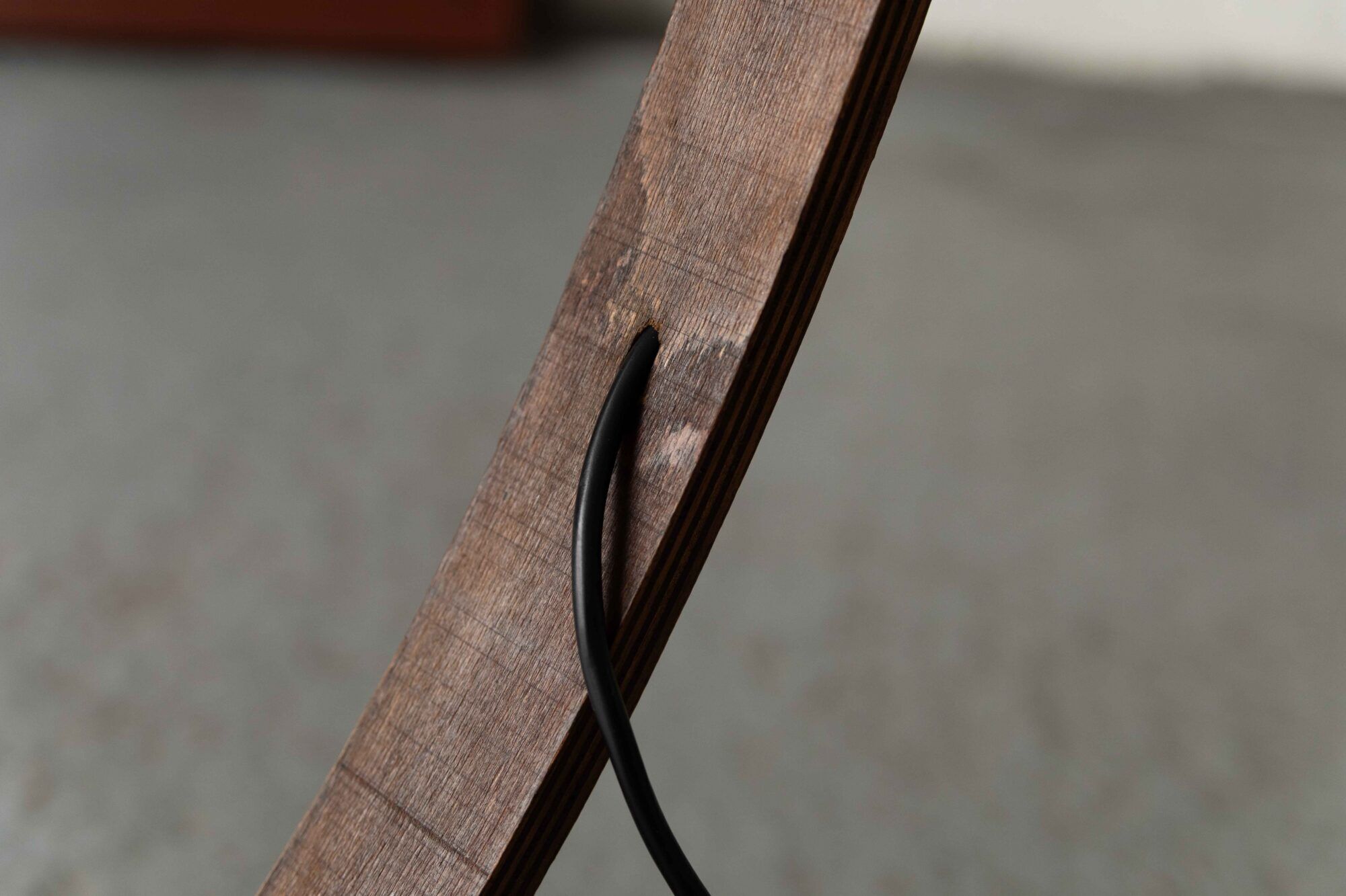 Art Deco arched floor lamp