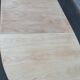 Table scandinave ovale extensible Baumann décapée en teck brut 240cm 1960