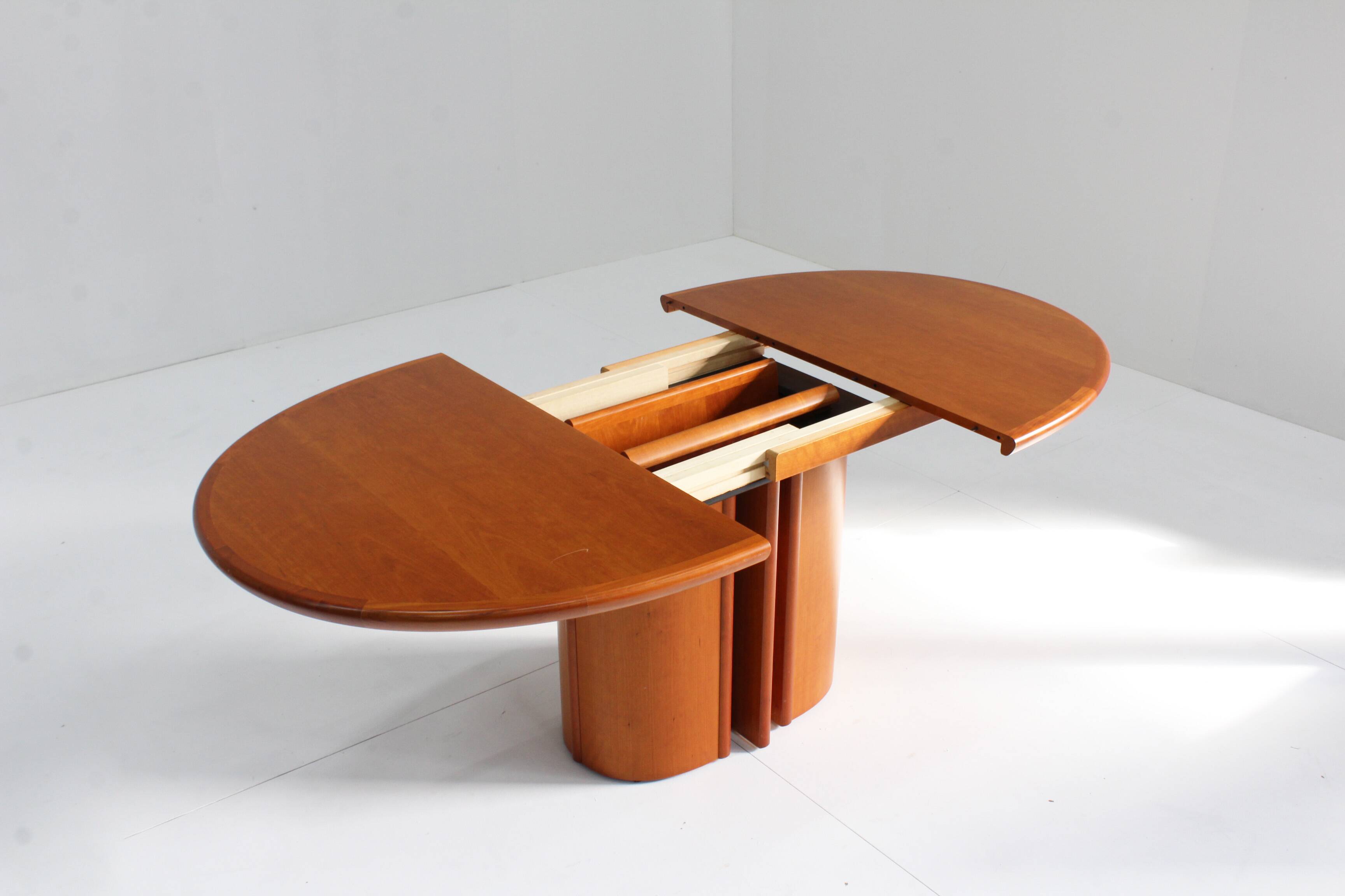 Table à manger extensible danoise vintage Skovby