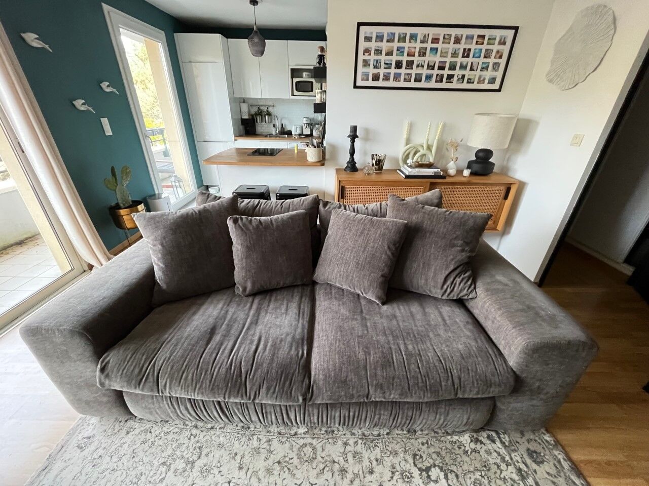 3-seater sofa Milome