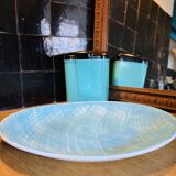 Sky blue dish Salins baths