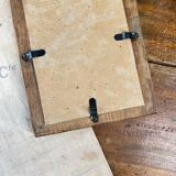 antique carved wooden photo frame