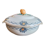 Old vegetable tree in iron earth by Saint-Amand