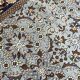 Handmade wool oriental carpet (wear defects)