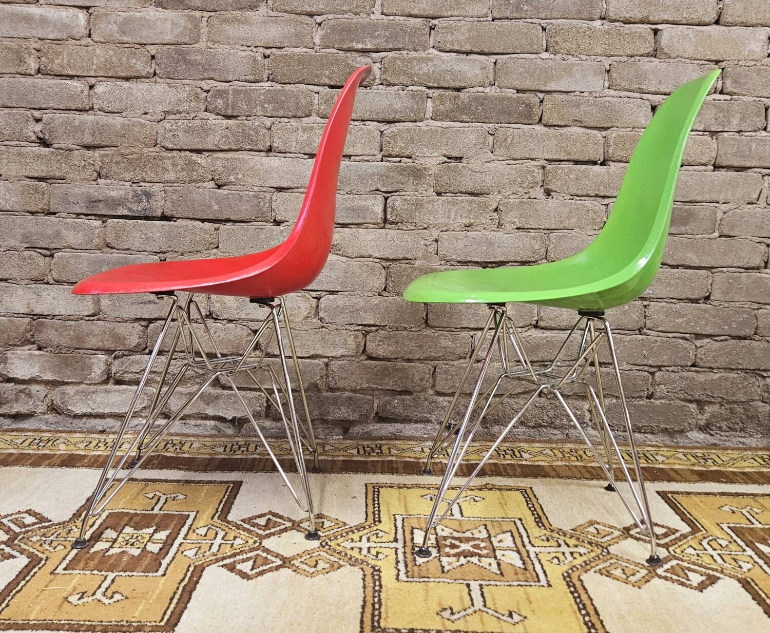 Paire de chaises Eames Hermann Miller 1960