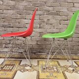 Pair of Eames Hermann Miller chairs 1960