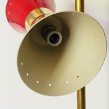 Diabolo red floor lamp