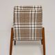 Beige checked fabric armchair, type 300-227, Europe, 1960s