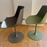 Set of 7 swivel chairs model Flow by MDF Italia