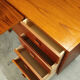 Vintage Scandinavian teak sideboard with desk tablet, 1960s