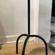 Set of hammered metal tables