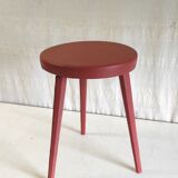 Tripod stool in solid oak - mid 20th century