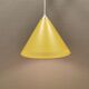 Suspension danoise en cône Lyfa jaune de maïs de 1972