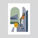 Blue Arches - art print (30 x 40) signed ACKEOGH
