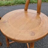 Set of 4 solid organic chairs