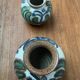 Cactus series round vases in ceramic from the mid-century modern Danish studio Søholm, 1960s, set of 2.