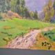 Georges Planes (1897-1977) Valley Landscape, Riverbank (double-sided)