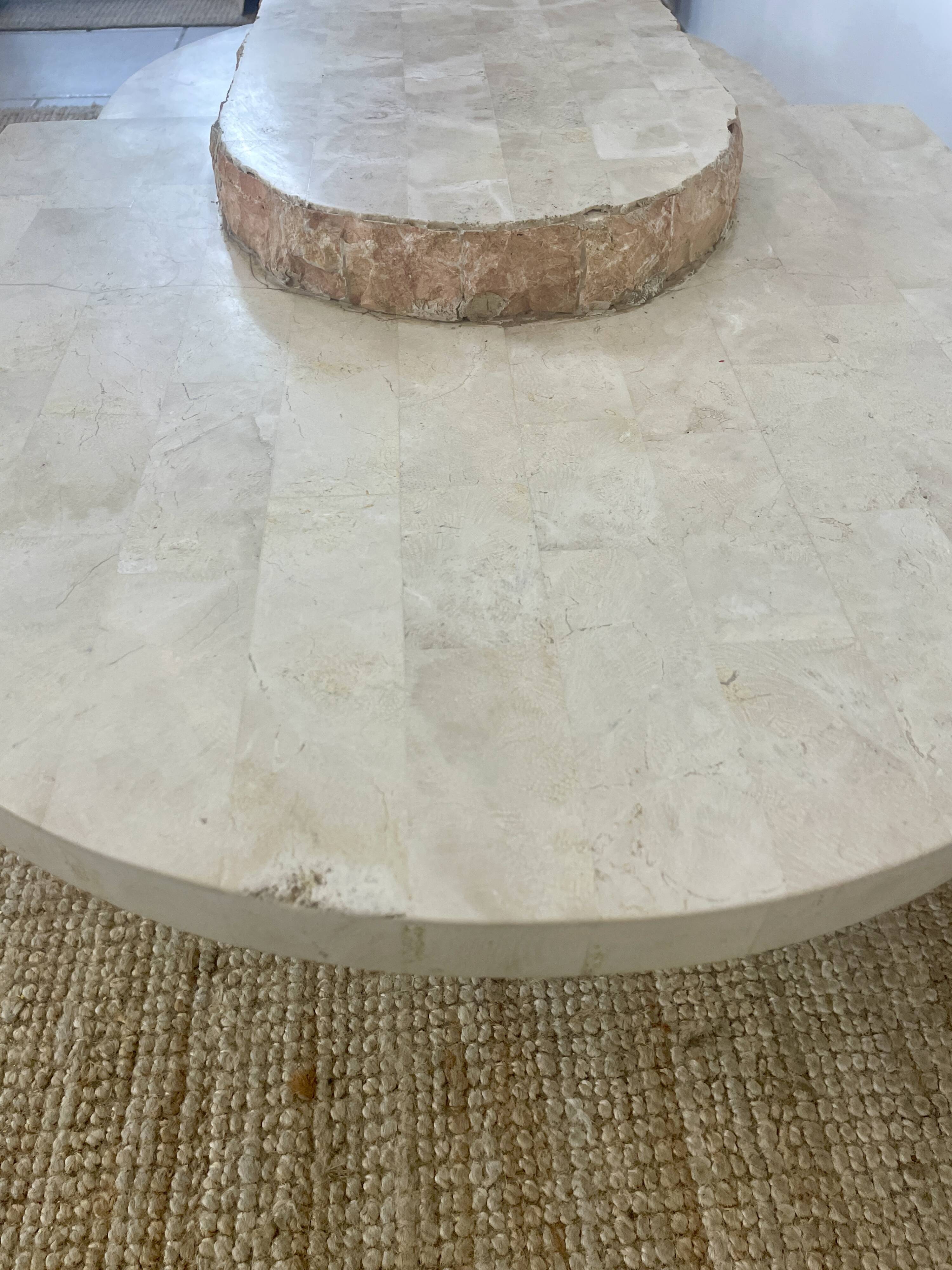 Magnussen Ponte Travertine Coffee Table