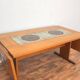 Teak and tile dining table by Gangso Mobler, 1960s