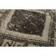 1970s Turkish Oushak handmade wool cotton beige runner rug 96x331