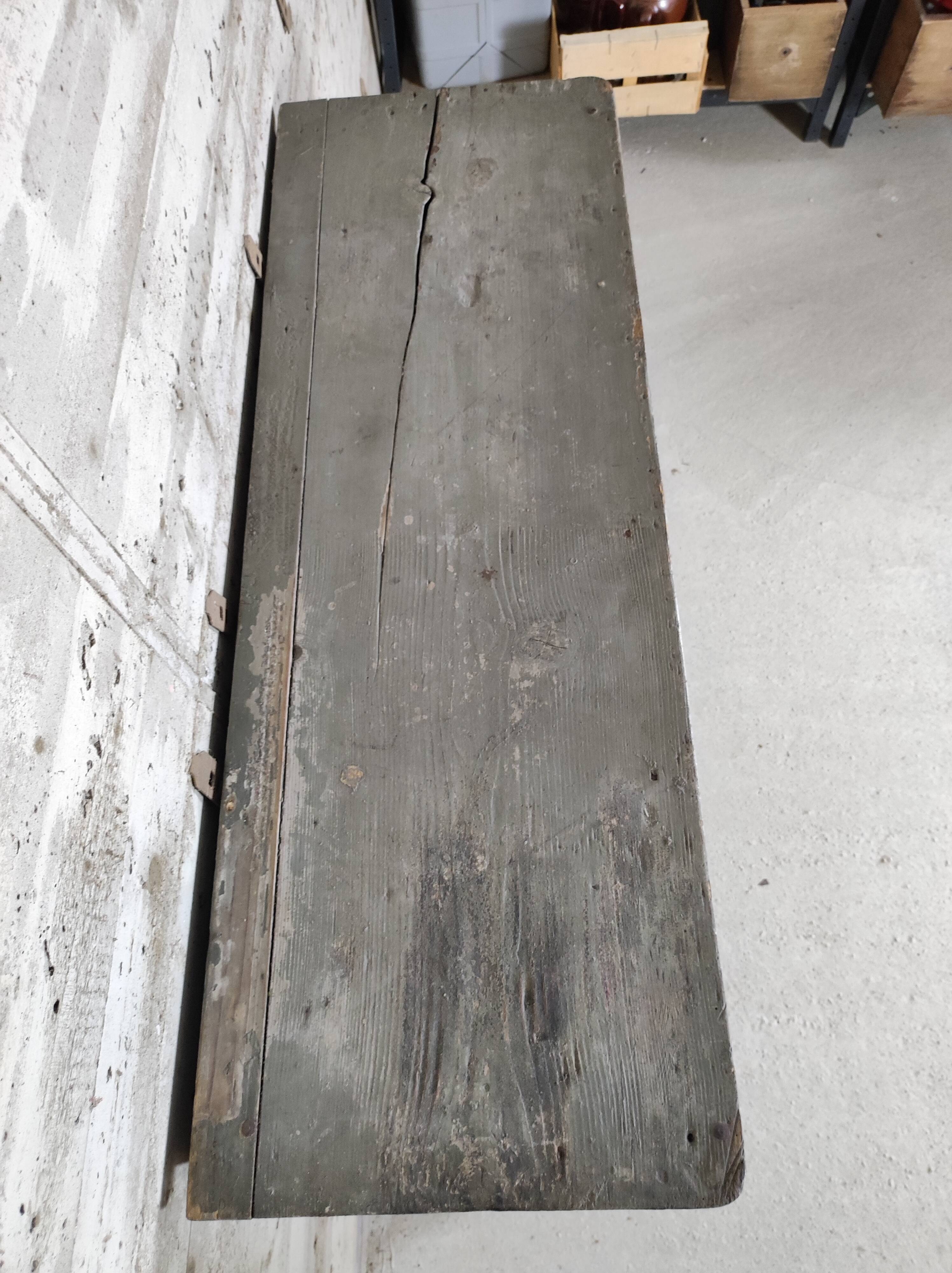 Patinated grey Parisian buffet
