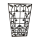 Grille en fonte art déco