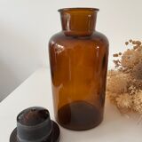 Old apothecary pot bottle
