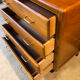 Commode en bois blond vers 1960