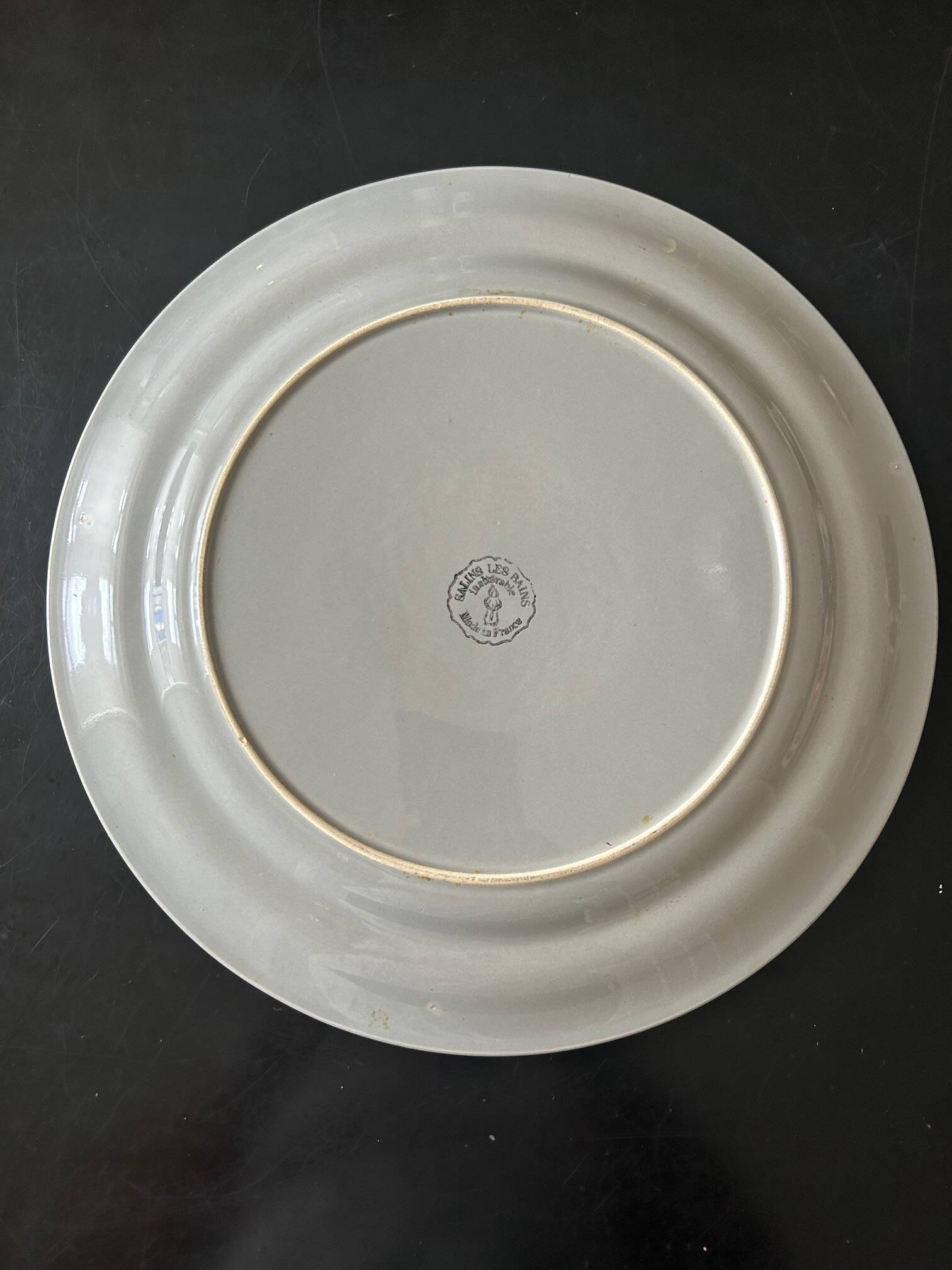 Earthenware dish from Salins les Bains