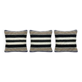 Set of 3 vintage kilim cushion covers 41x41 cm