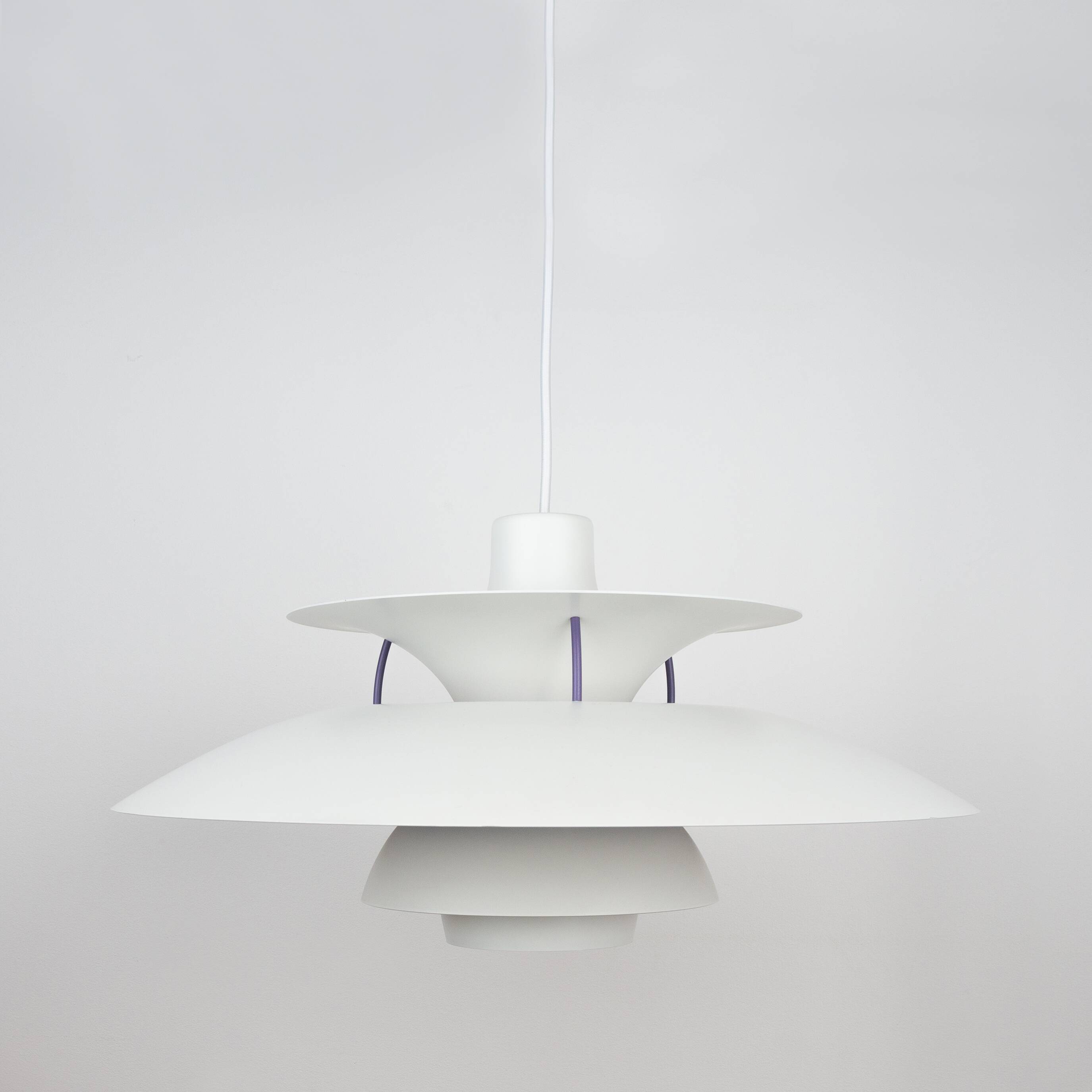 Pair of 2 PH 5 pendants by Poul Henningsen, Louis Poulsen, 1958