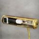 Lampe de bureau en laiton réglable, Allemagne, années 1960