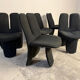 5 designer chairs by Luigi Saccardo from the 1970s