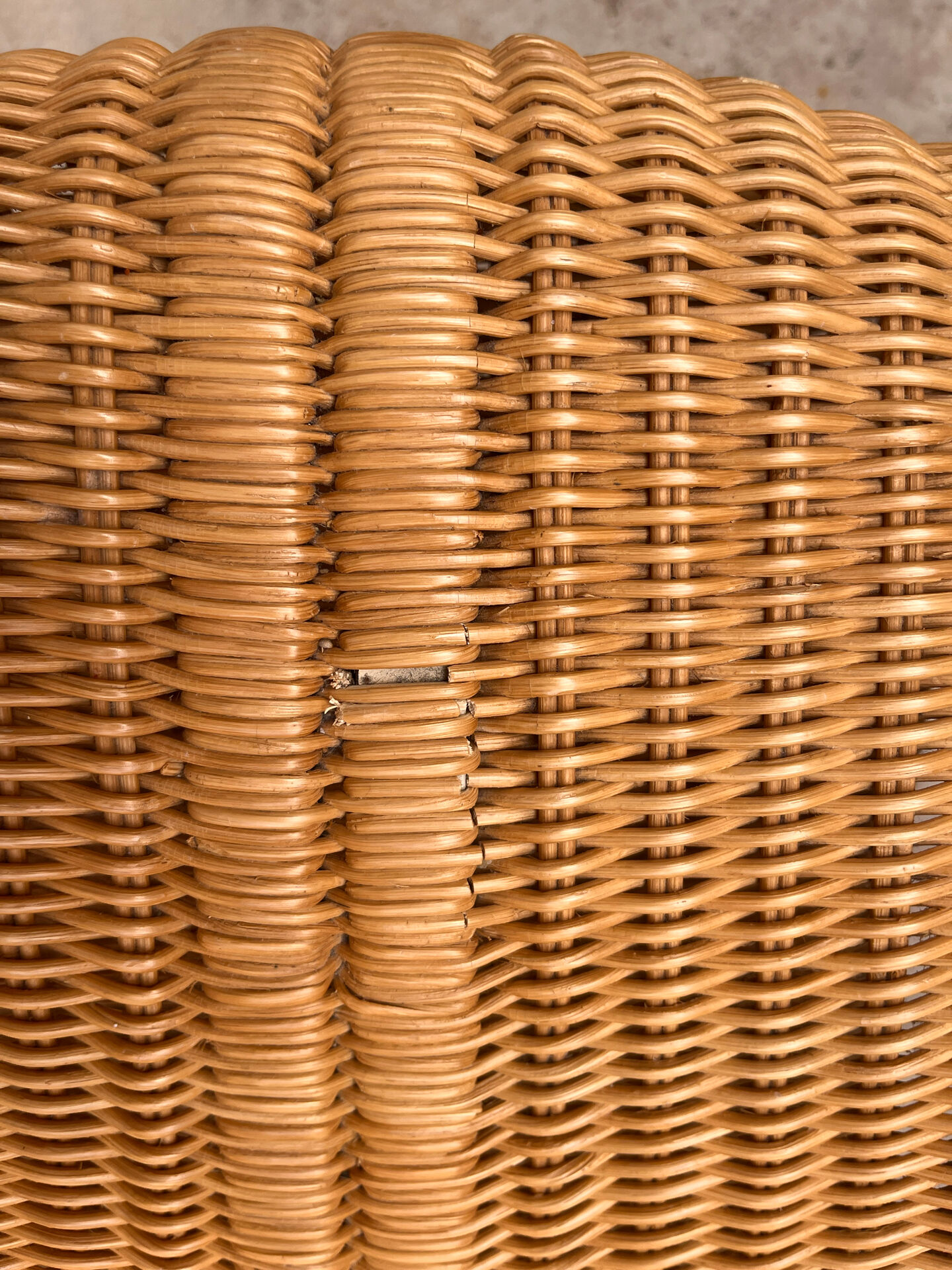 Rattan armchair model Kraton