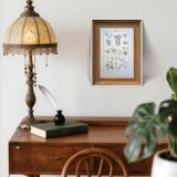 Printed in 1889, the Euphorbiaceae. Antique botanical plate.